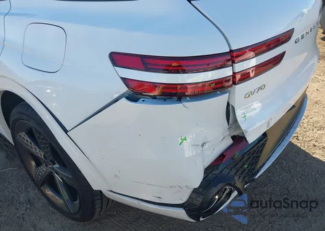 2025 Genesis Gv70 2.5T Awd из США, поврежденный, VIN 5NMMADTB4SH027241